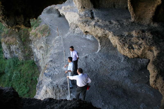 İnönü Mağarasının İçinden Görüntüler
